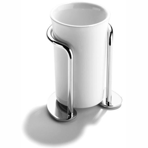 Chrome Plated Samuel Heath Freestanding Tumbler Holder L65