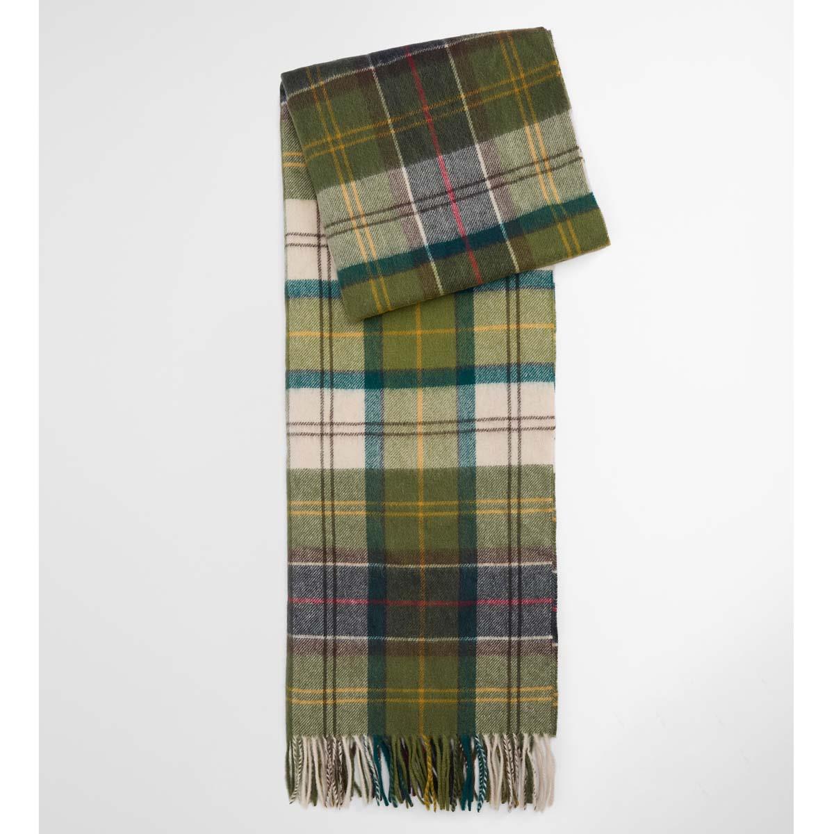Classic/Ancient Barbour Womens Serena Tartan Scarf folded