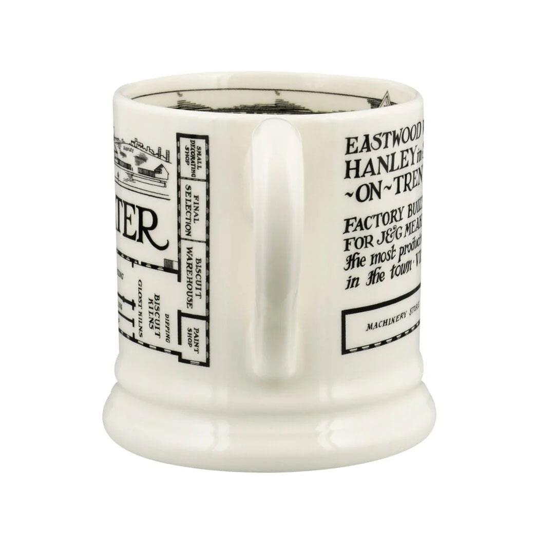 Emma Bridgewater Factory Plan Half Pint Mug