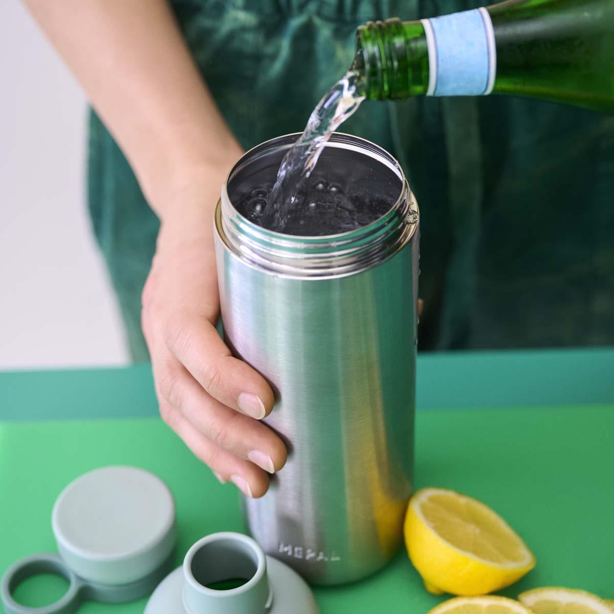Mepal Vita Stainless Steel Water Bottle 700ml Lifestyle