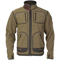 Dark Antique Bronze/Willow Green Harkila Mens Kamko Fleece