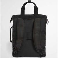 Barbour Field Tartan Wax Backpack