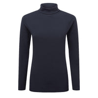 Navy Schoffel Rosedale Roll Neck