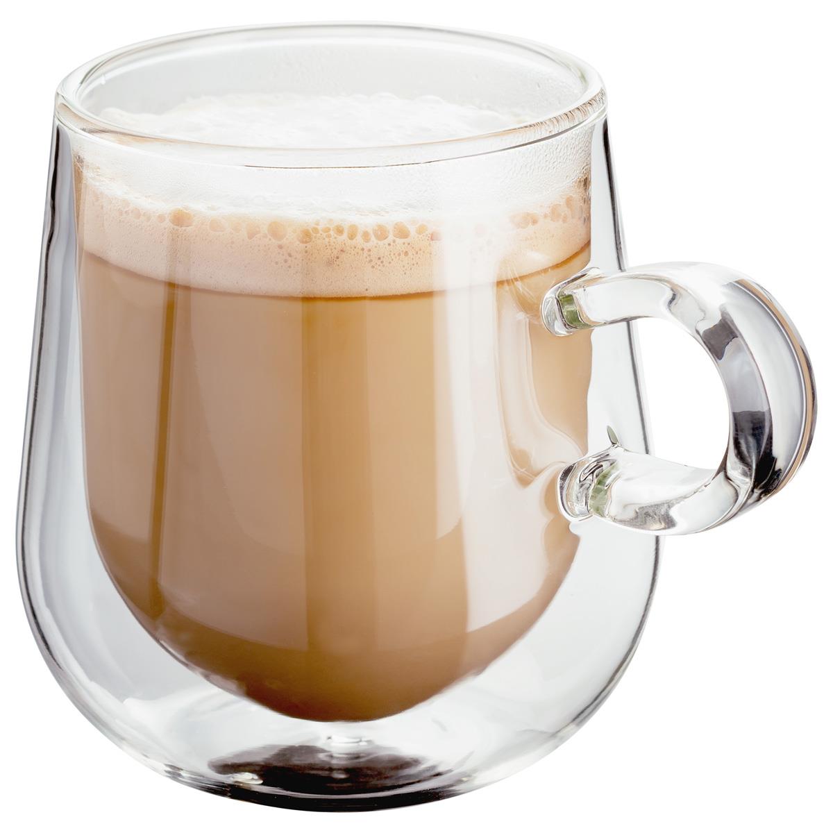 Judge Double Walled Glassware 2 Piece Latte Glass Set 275ml