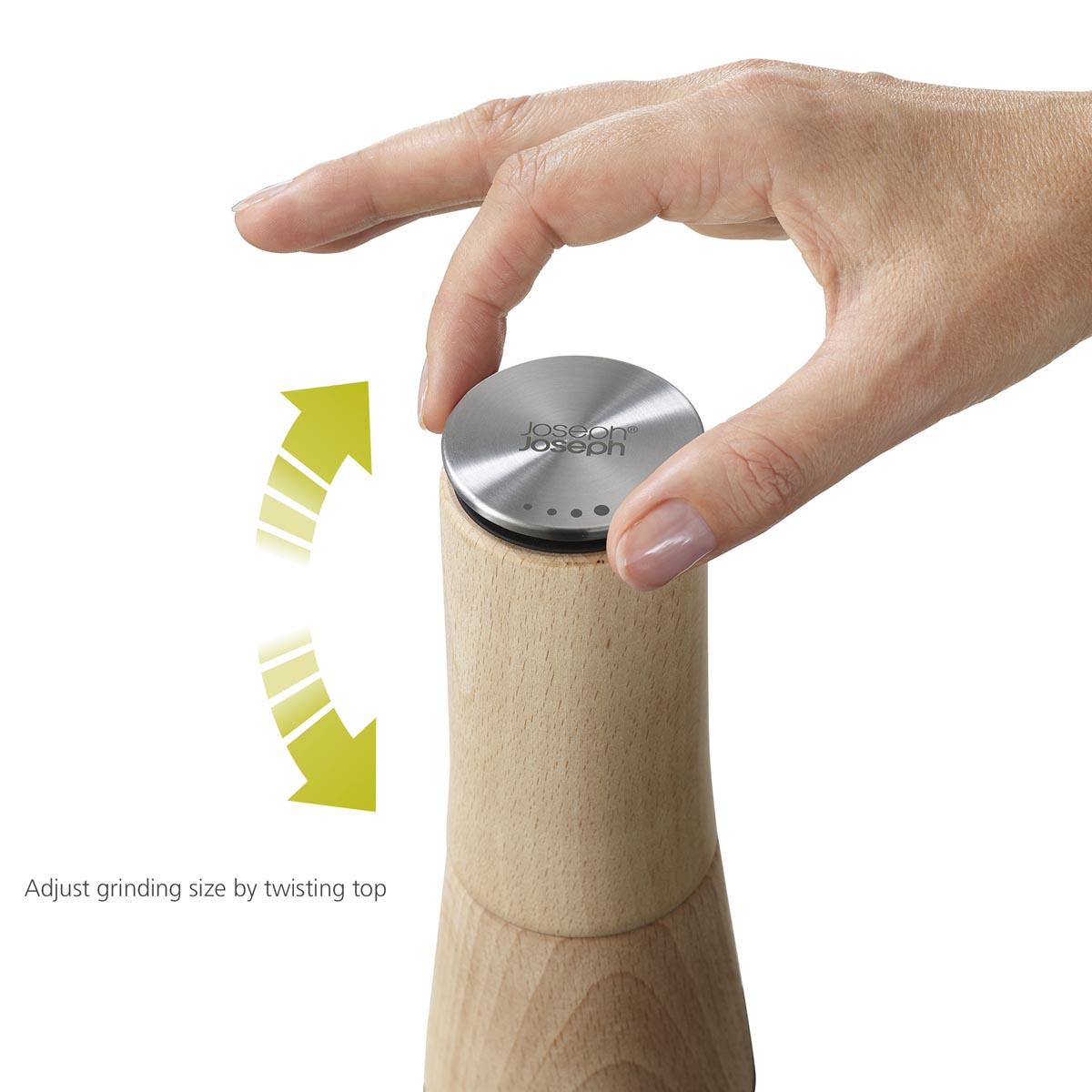 Joseph Joseph Milltop Salt and Pepper Singles instruction2