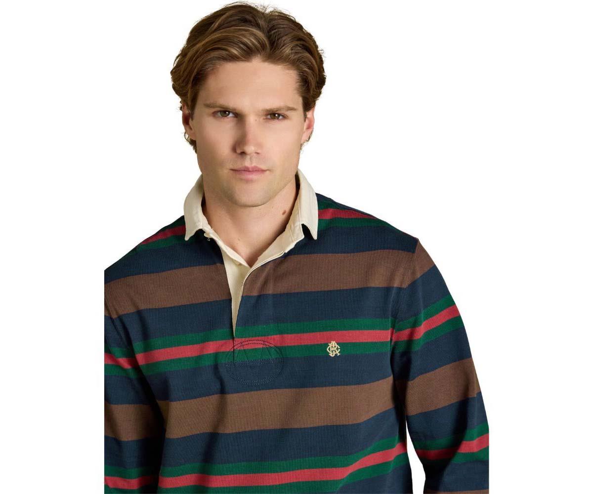Joules Mens Rugby Club L/S Rugby Shirt
