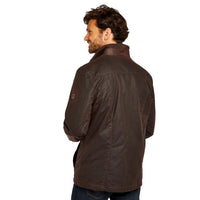 Dubarry Mens Carrickfergus Waxed Jacket Rear