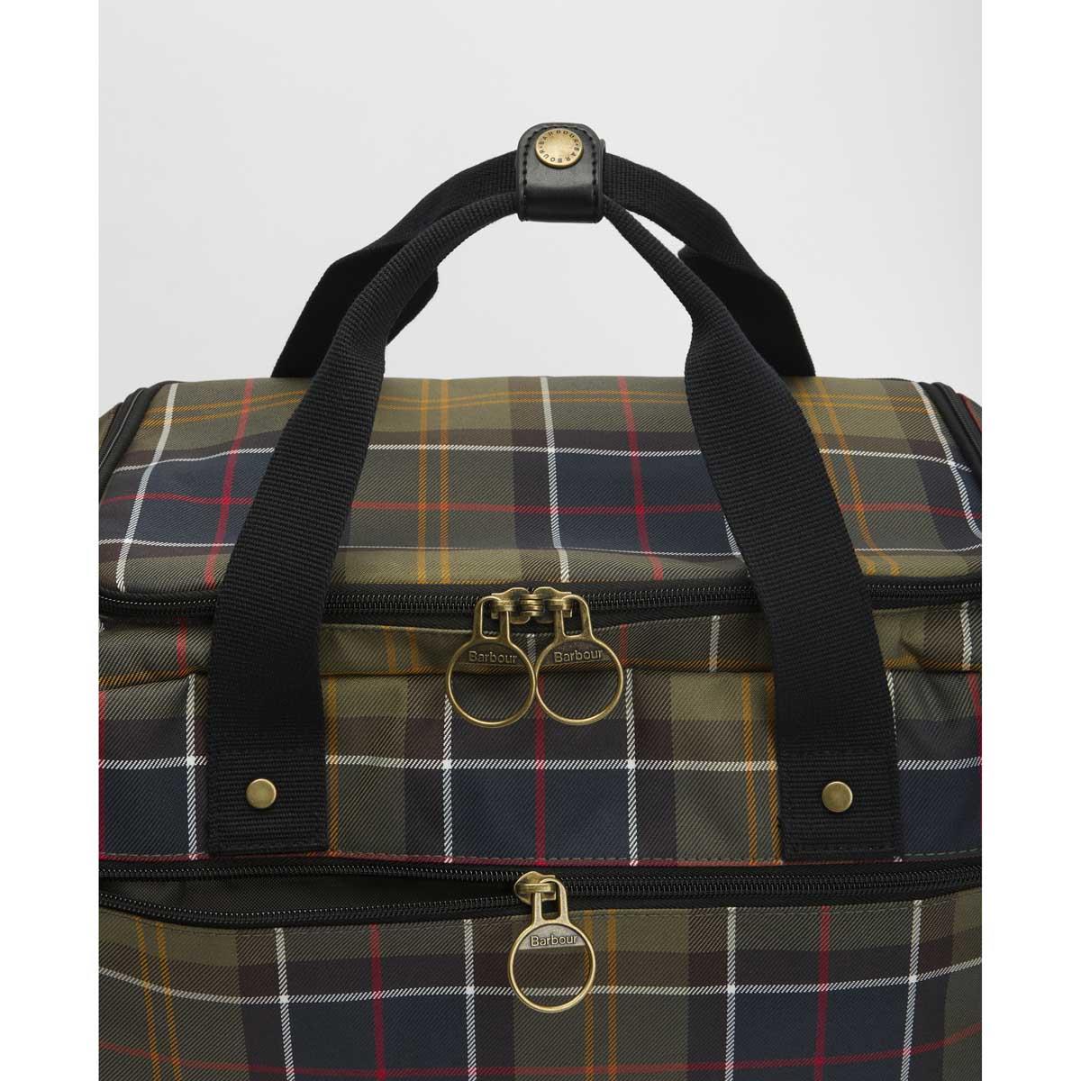 Torridon Tartan Flight Holdall zips