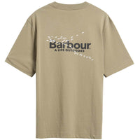 Barbour Mens Fly Home Relaxed Graphic T-Shirt BACK2