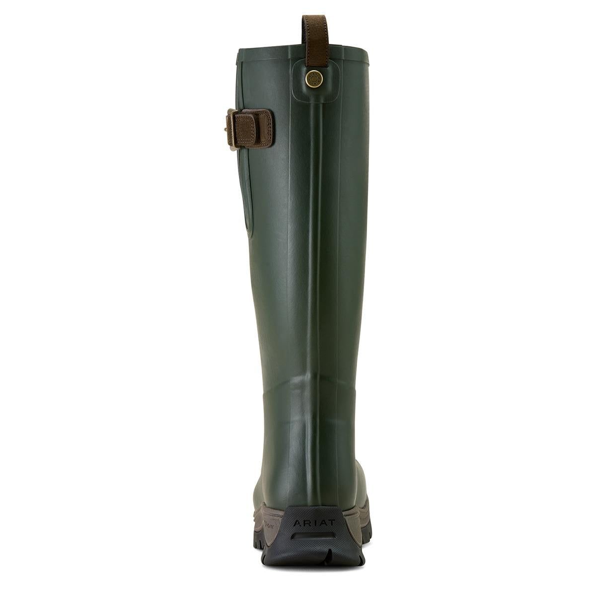 Olive Night Ariat Mens Woodstock Wellington Boots Back