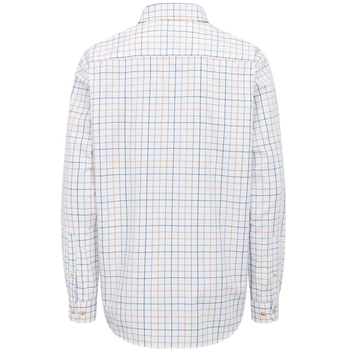 Blue/Green/Gold Hoggs Of Fife Mens Fenwick Tattersall Shirt back