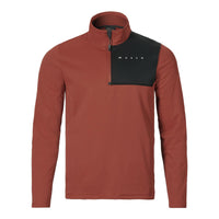 Rust Musto Mens EVO Thermal Lite Tech Fleece