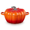 Le Creuset Cast Iron Signature Pumpkin Casserole Marronnier Gold Knob / Volcanic 21238240902430 / 24cm