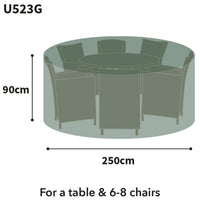 Bosmere Ultimate Protector Round Patio Set Cover size