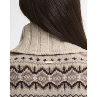 Birch Multi Barbour Womens Helen Knitted Jumper BACK2