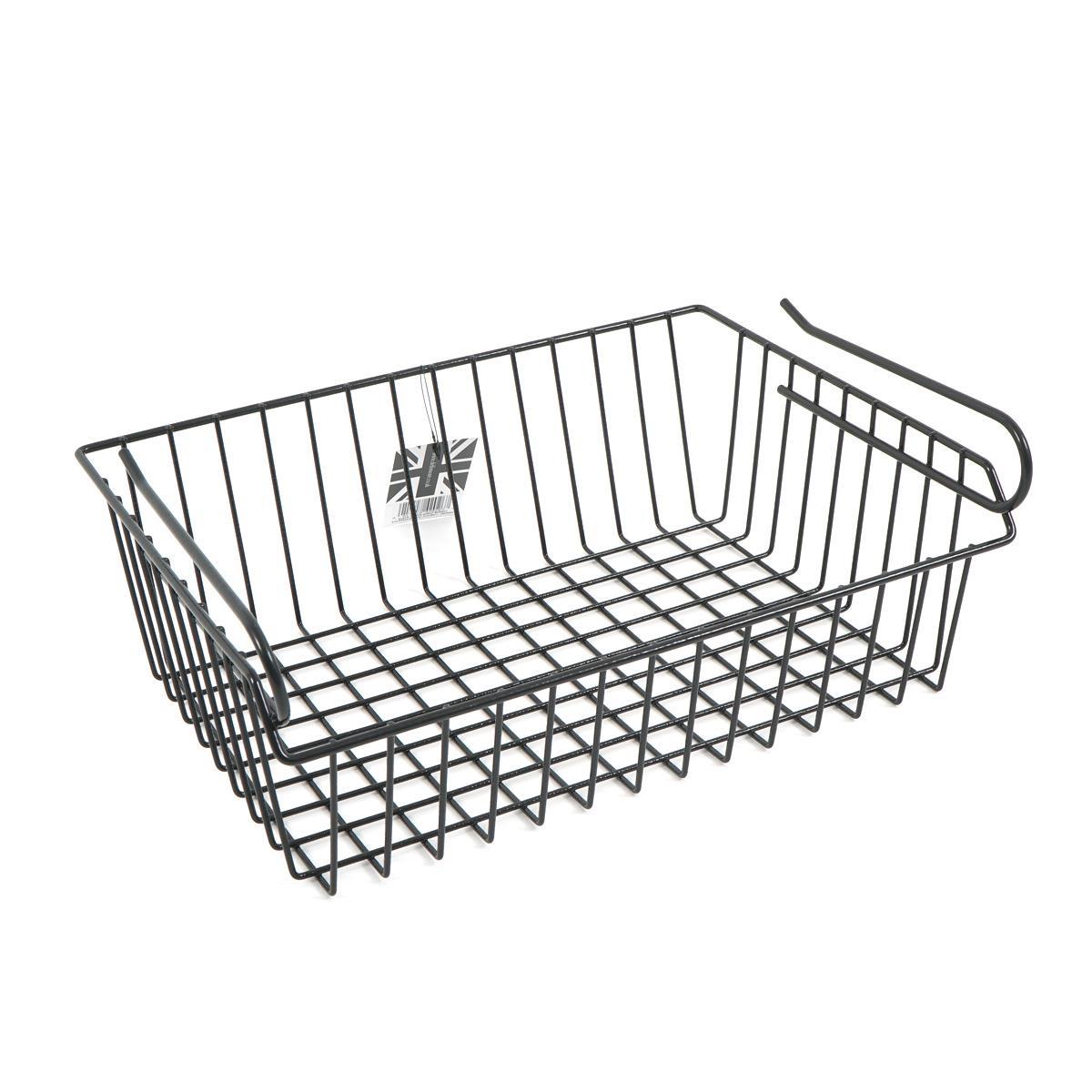 Black Delfinware Under Shelf Basket