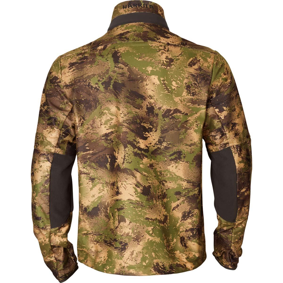 Harkila Mens Deer Stalker Camo WSP Fleece Jacket BACK