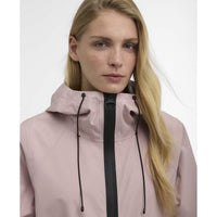 Gardenia/Fondant Barbour Womens Dovecragg Waterproof Jacket collar