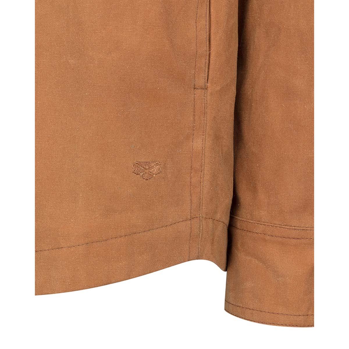 Hoggs Of Fife Huntly Mens Huntly Waxed Canvas Utility Overshirt