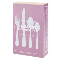 Jamie Oliver Big Love Antique Finish Classic Cutlery Set 16pc Boxed
