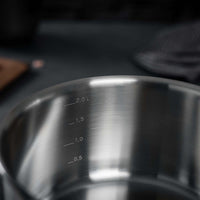 Kuhn Rikon Culinary Fiveply Casserole With Lid Interior
