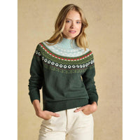 Joules Womens Landscape Fairisle Jumper