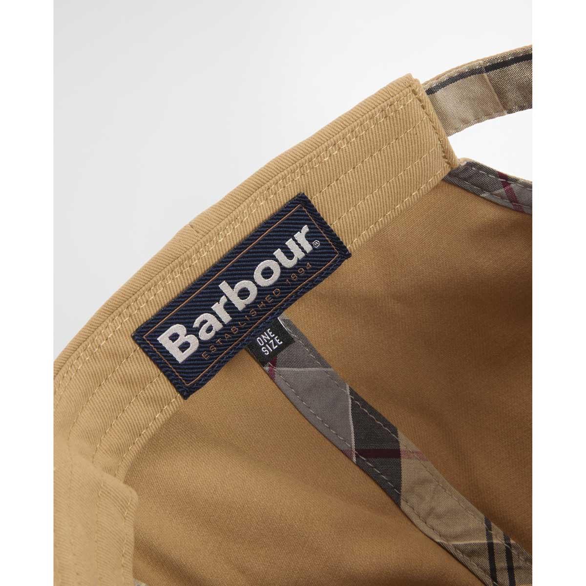 Navy Barbour Mens Langdale Cap inner