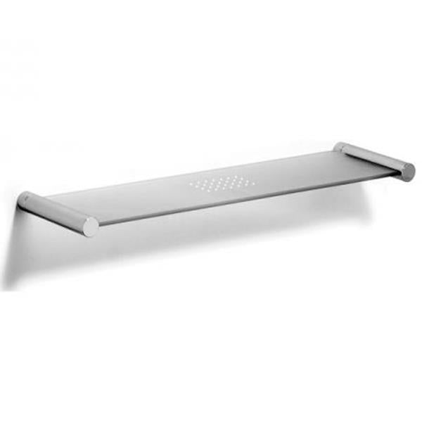 Chrome Plated Samuel Heath Xenon Glass Shelf N5113