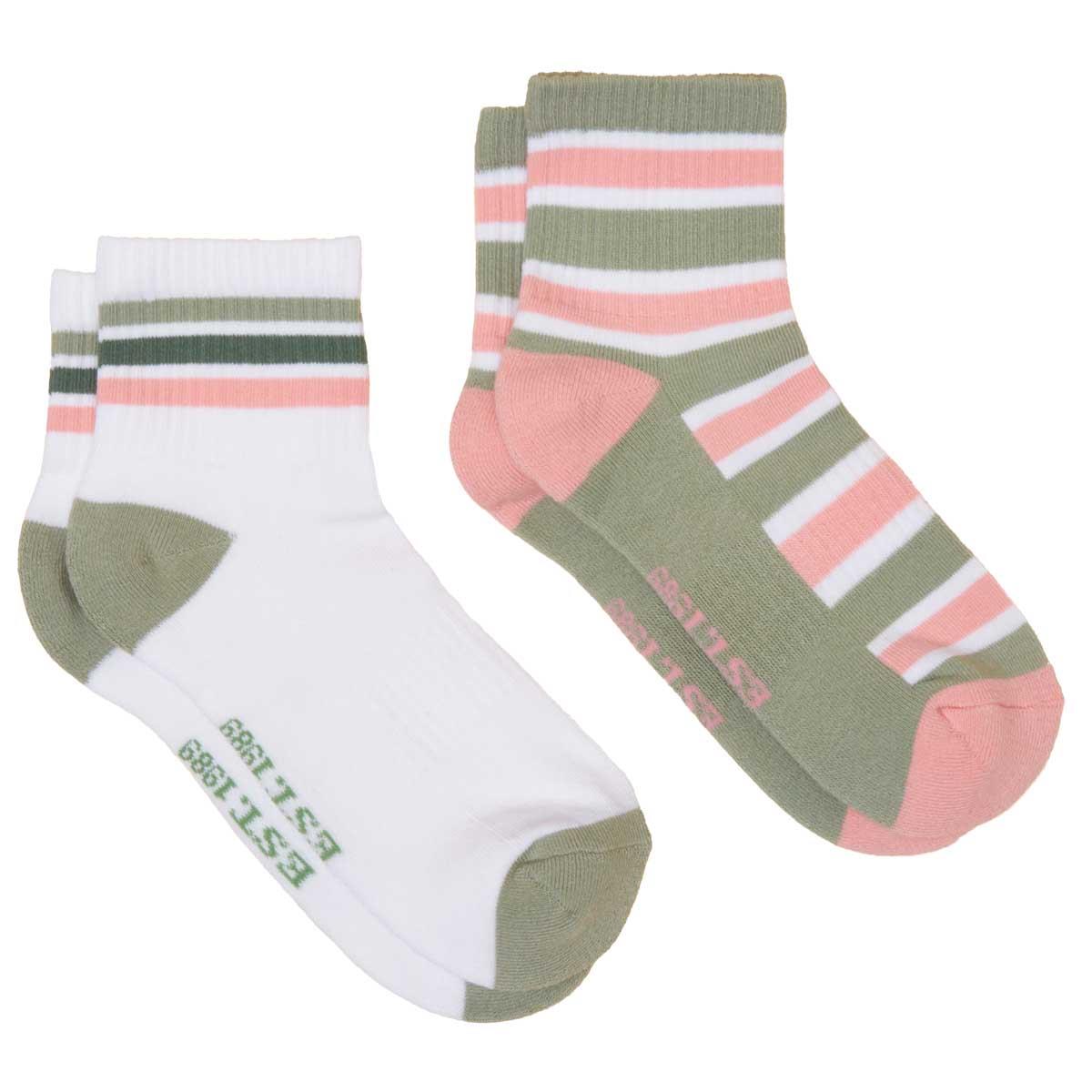 Joules Womens Volley Tennis Socks 2 Pack