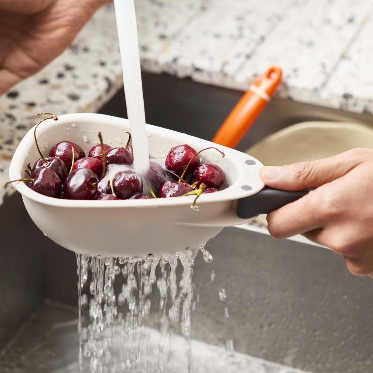 Mini Joseph Joseph Droplet Folding Colander Lifestyle