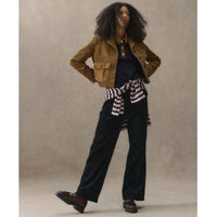 Fig/Birch Barbour Womens Maplewood Top LS