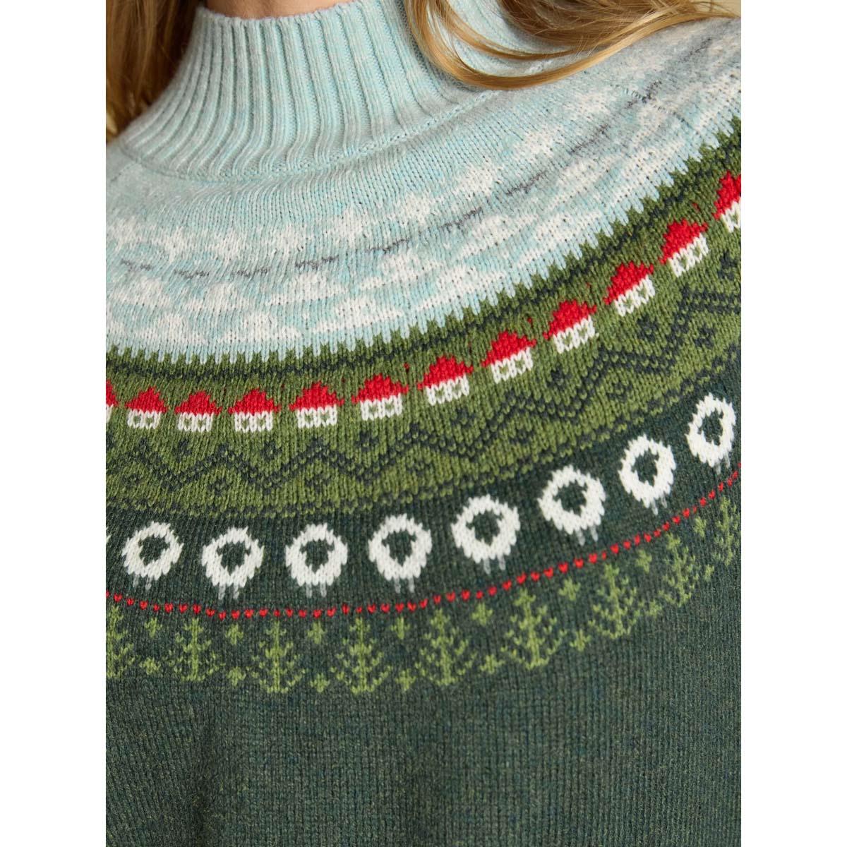 Joules Womens Landscape Fairisle Jumper
