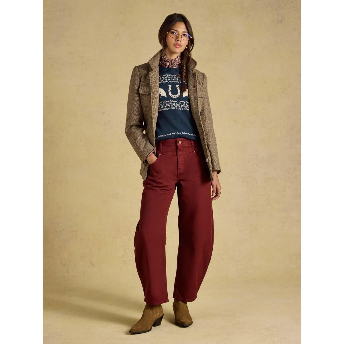 Joules Womens Saddlebury Tweed Jacket