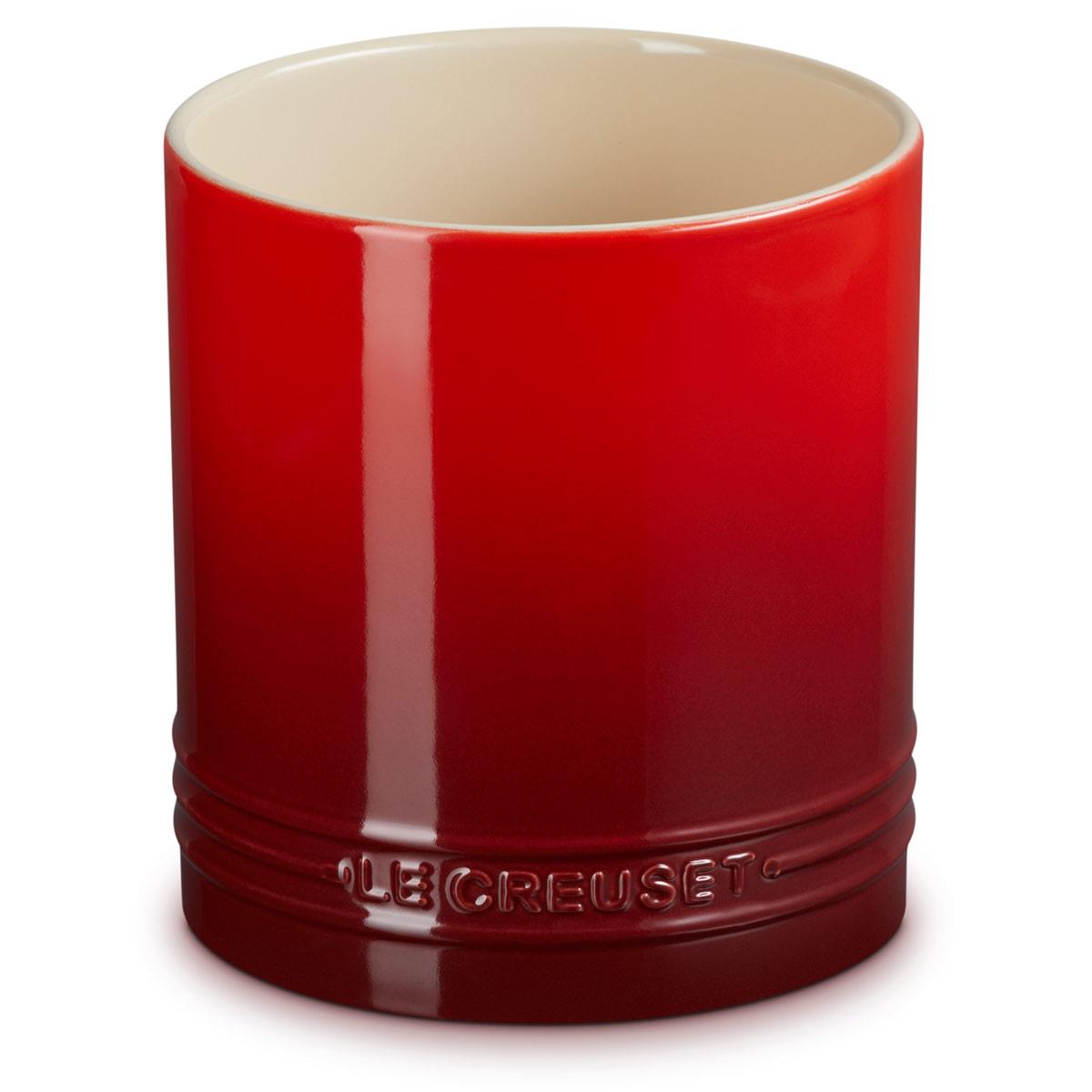 Cerise Le Creuset Stoneware Utensil Jar 1.1L