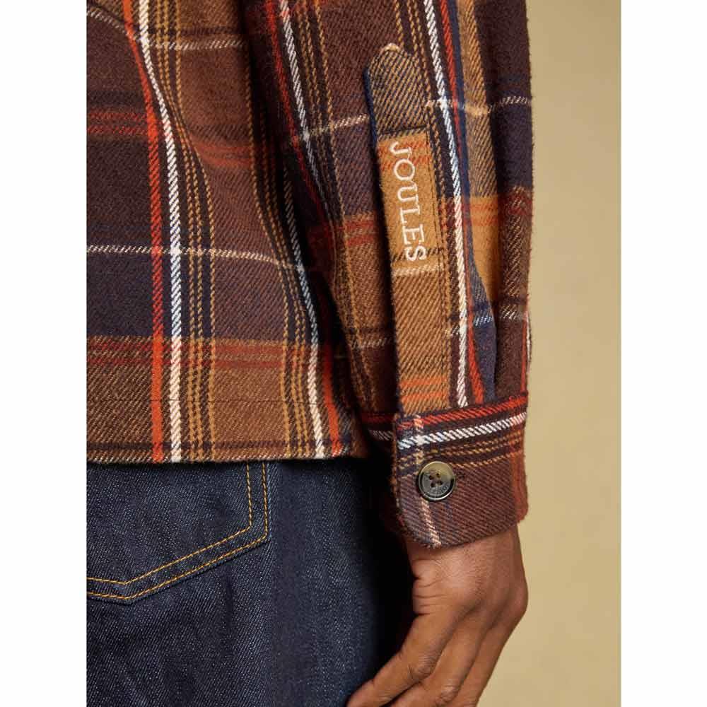 Joules Mens Check Flannel Overshirt