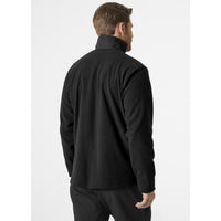 Black Helly Hansen Mens Daybreaker Block Microfleece Jacket back
