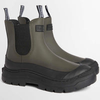 OLIVE Barbour Womens Harriety Chelsea Boot SET