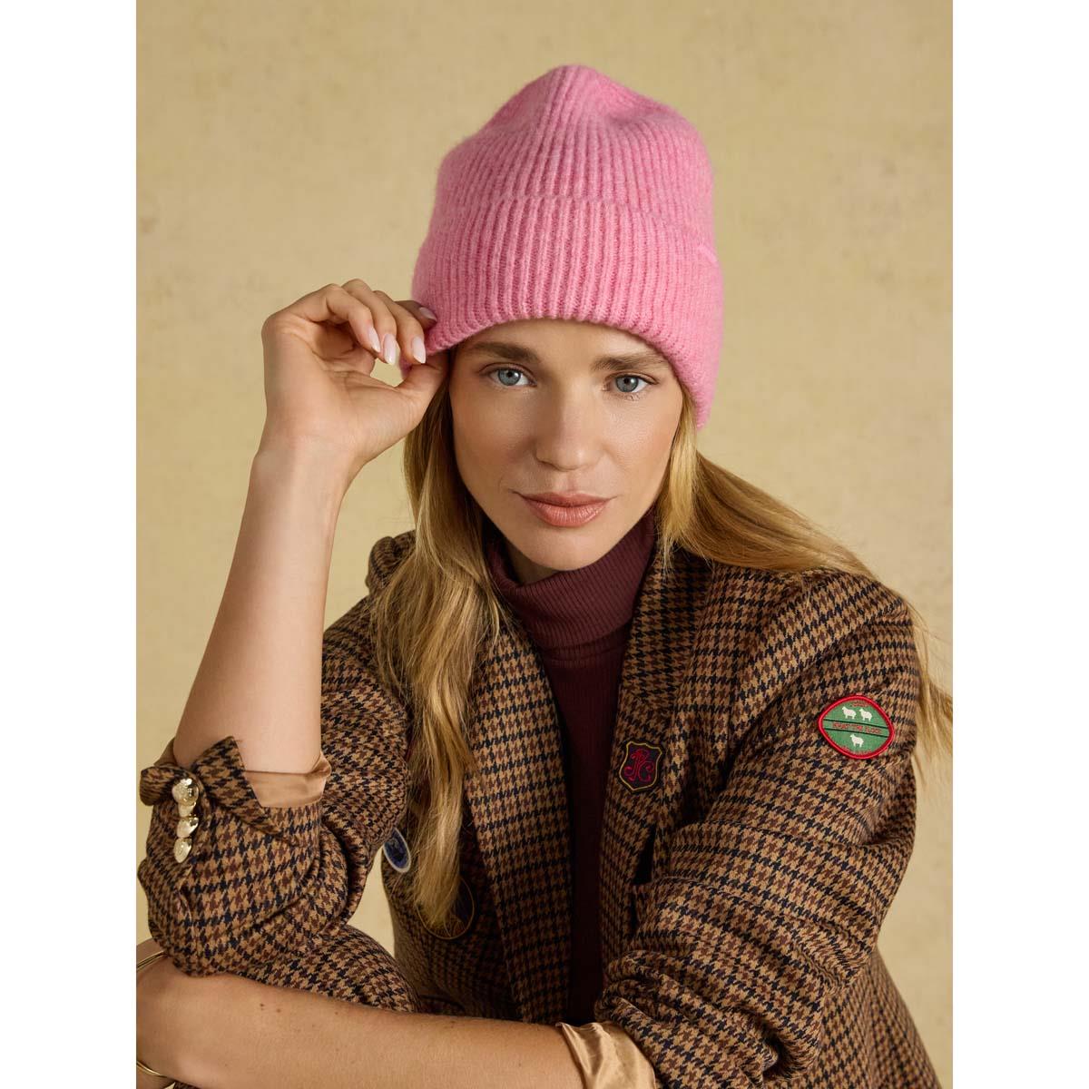 Joules Womens Fine Knit Beanie