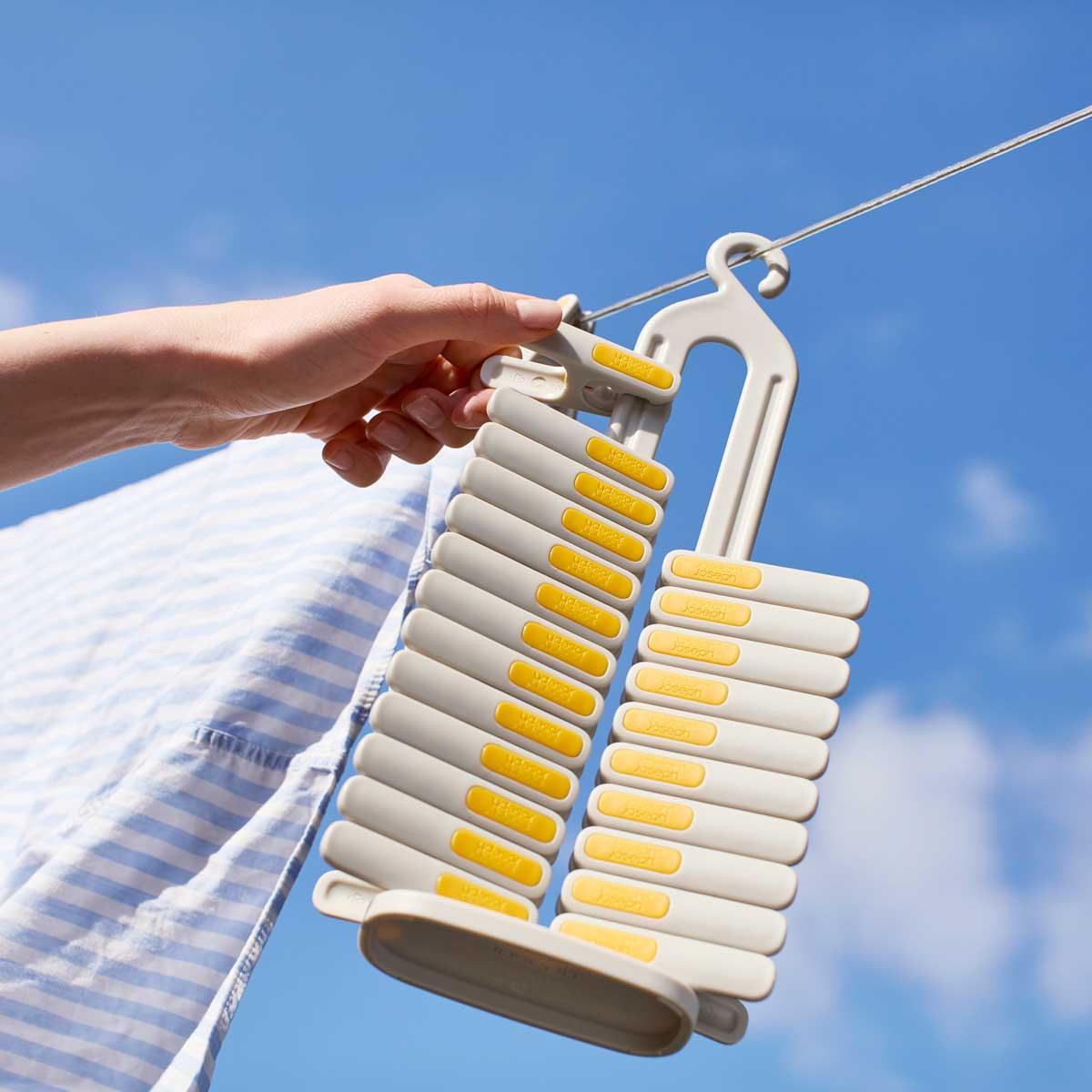 Joseph Joseph PegStore 30-Piece Clothes Peg Set With Storage Stand