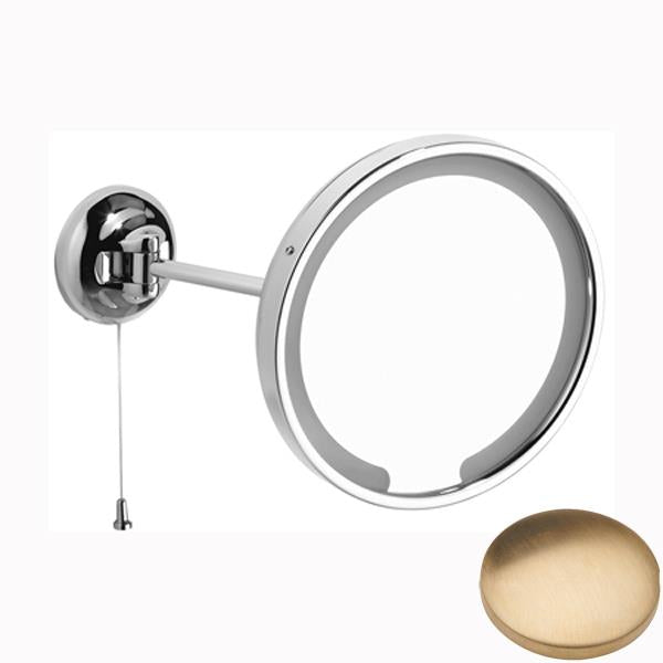 Samuel Heath Novis Single Arm LED Illuminated Magnifying Pivotal Mirror N509-3