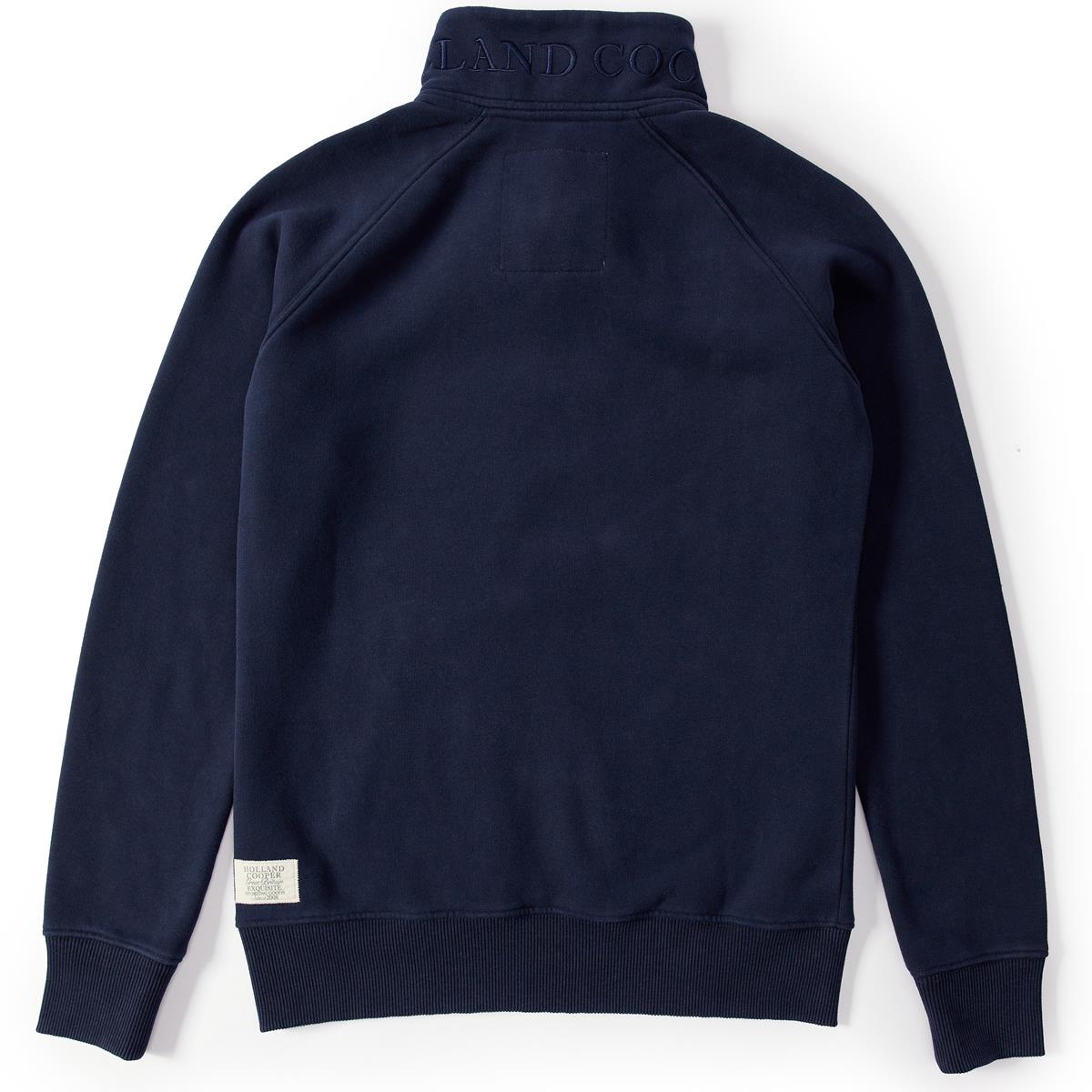Holland Cooper Womens Crest Zip Henley Jumper