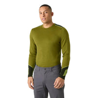 Helly Hansen Mens Lifa Merino Midweight Crew Base Layer