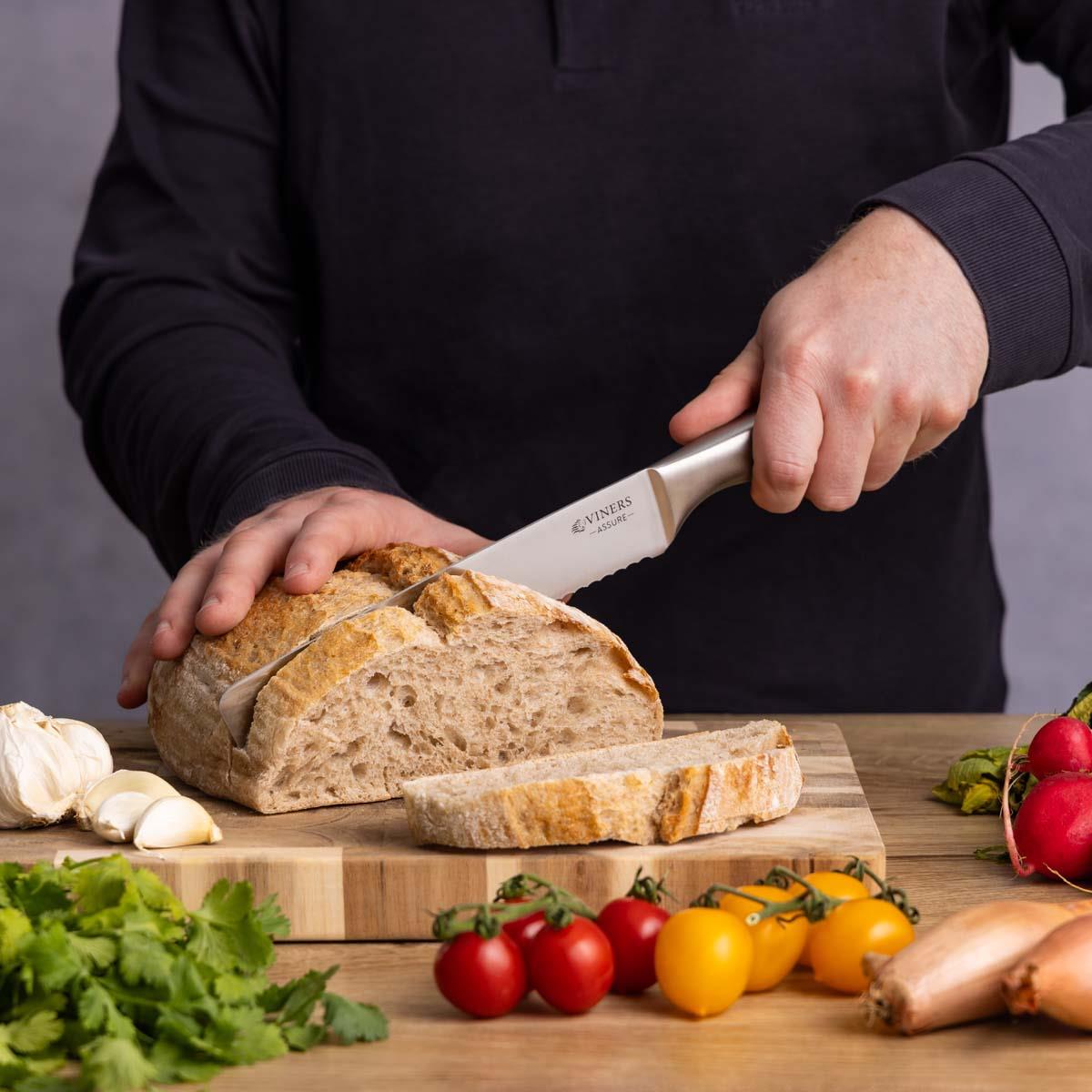 Viners Assure Stainless Steel Bread Knife