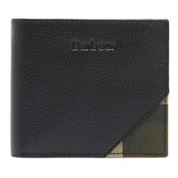 Black/Ancient Barbour Tarbert Leather Wallet