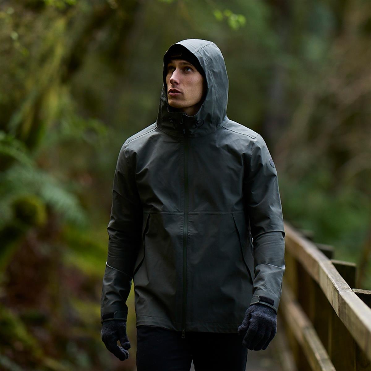 Forest Swanndri Mens Swanson Rain Jacket