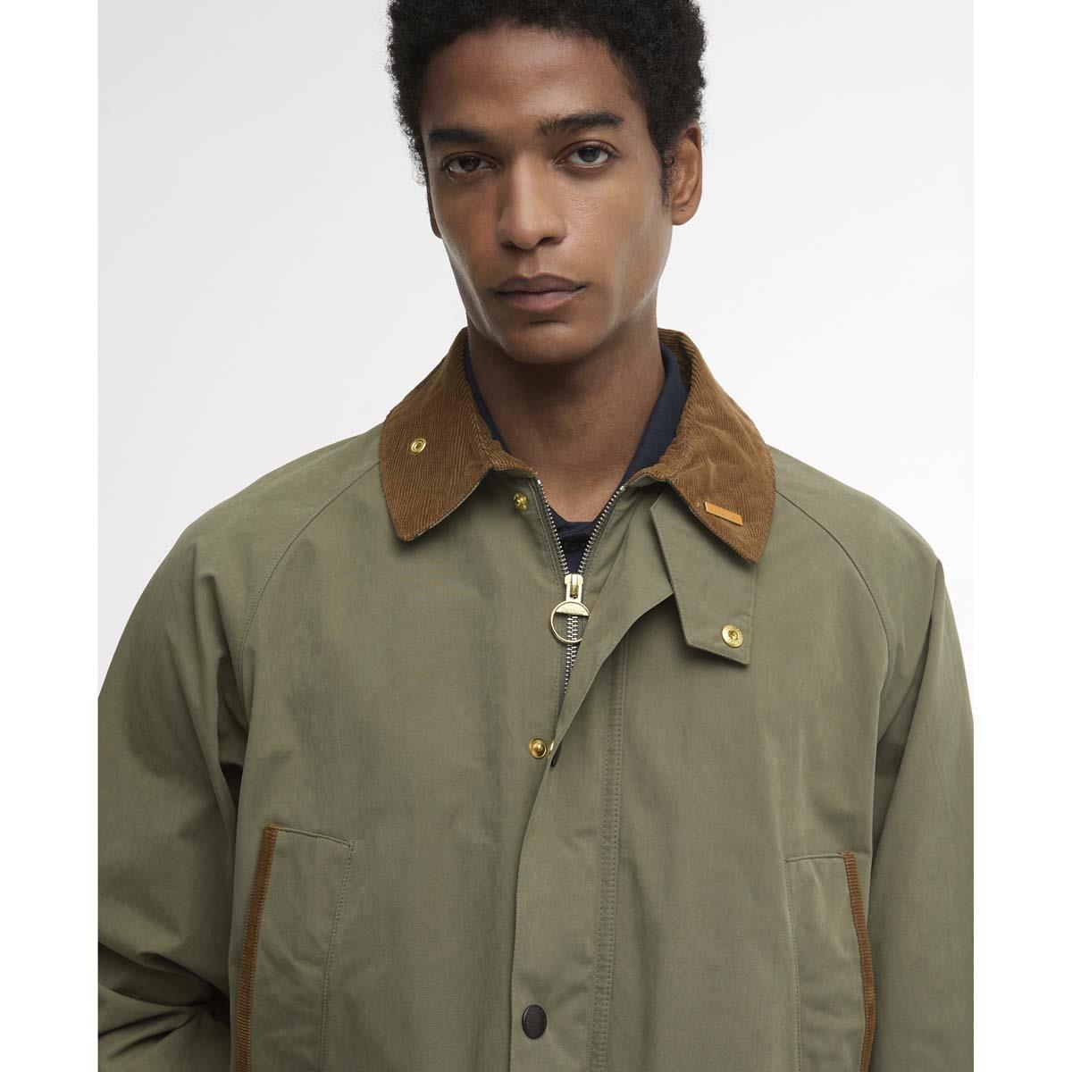 Fern Barbour Mens Icons Bedale Casual Jacket collar