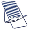 Indigo Lafuma Maxi Transat Airlon Folding Stripe Deck Chair