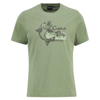Laurel Green Barbour Mens Fairlight Graphic T-Shirt