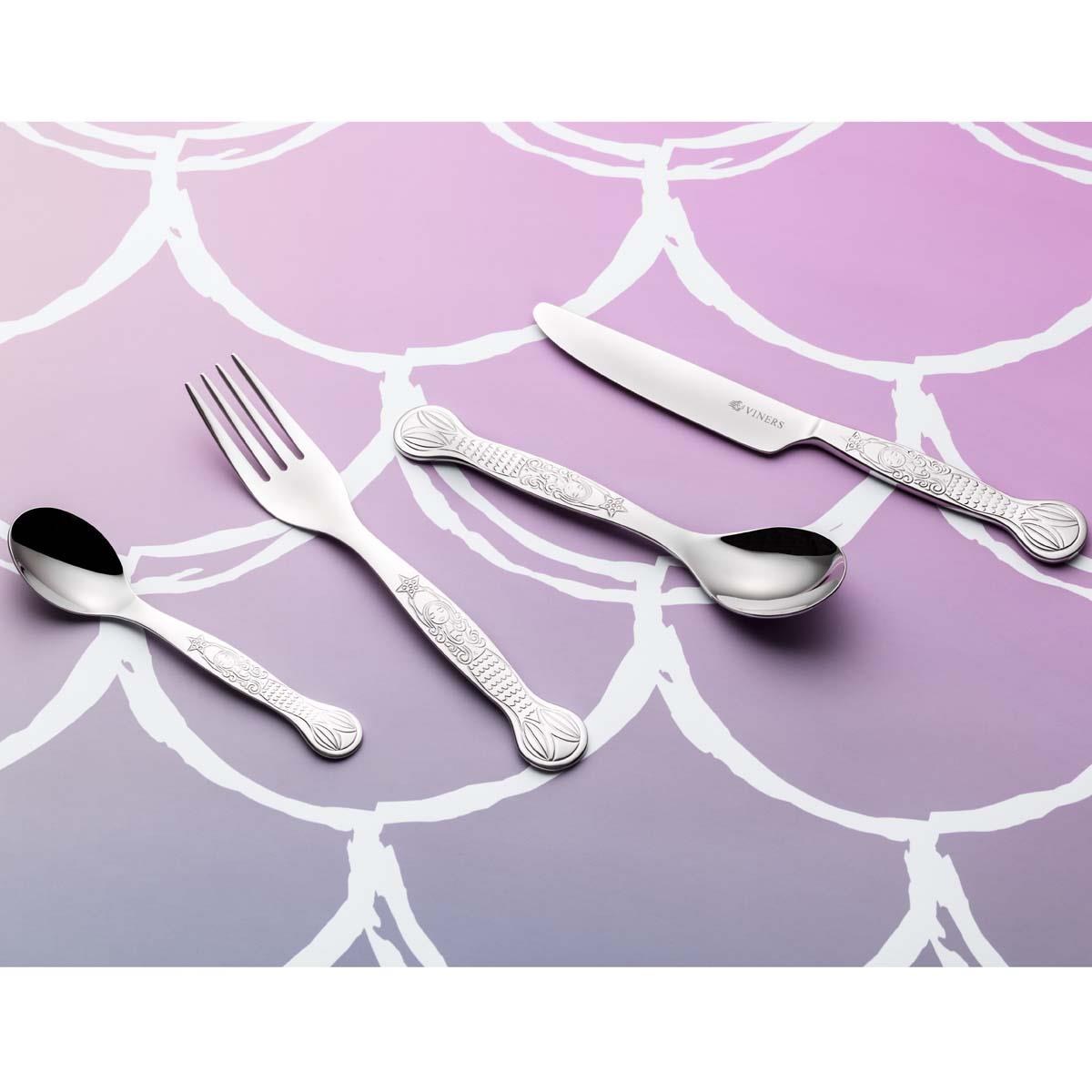 Viners Mermazing 4 Piece Kids Cutlery Set LS6