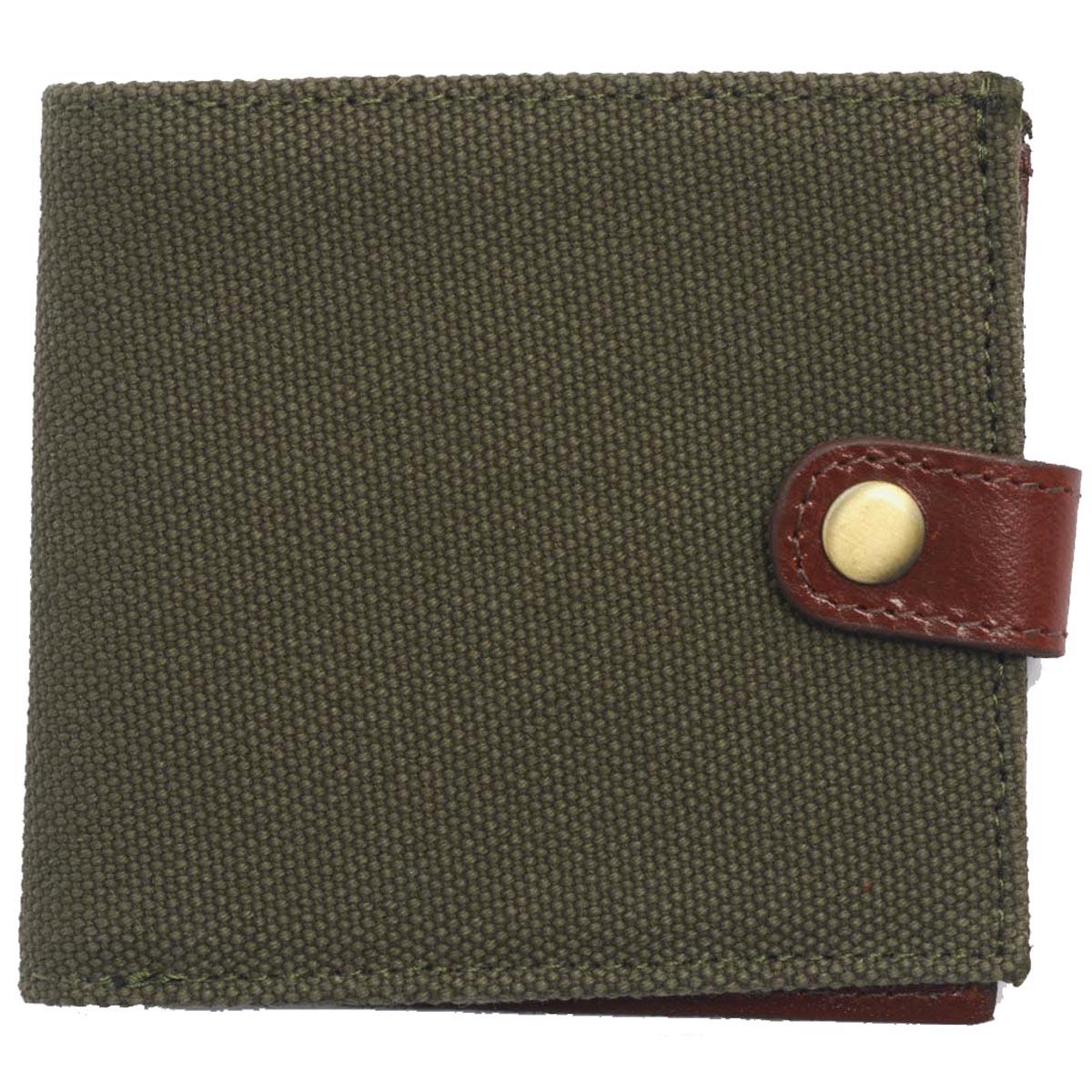 Teales Huntsman Brandy Leather & Forest Canvas Shotgun Certificate Holder SKU059